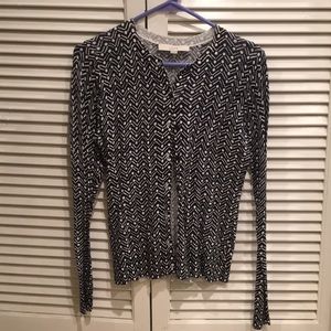 NWT Ann Taylor Loft Geometric cardigan